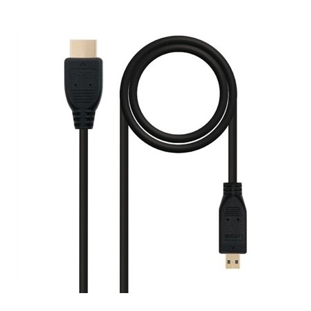 Nanocable Cable Micro HDMI V1.4  A/M 1,8 M