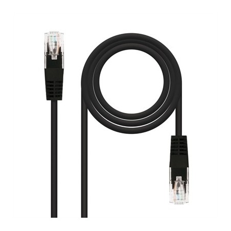 Nanocable Latiguillo Categoria 5 UTP 2 M Negro