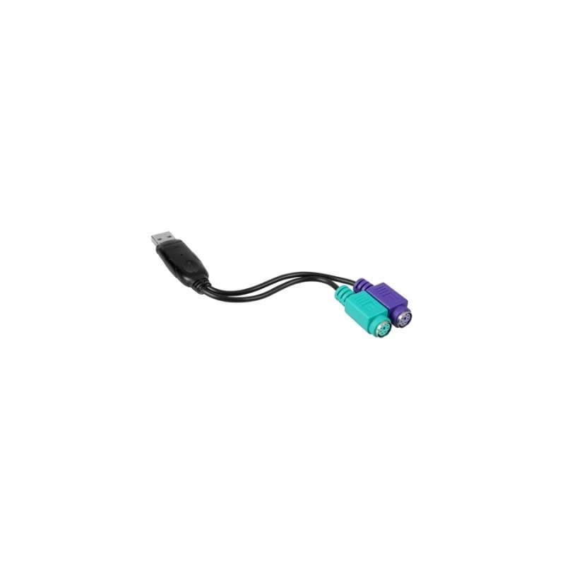 Nanocable Conversor PS/2 a USB