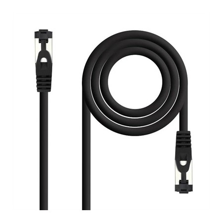 Nanocable Cable red Cat. 8.1 2GHZ SSTP Negro 5m