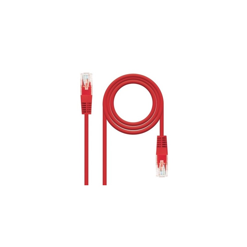 Nanocable Latiguillo Categoria 6 UTP 0.5 M Rojo