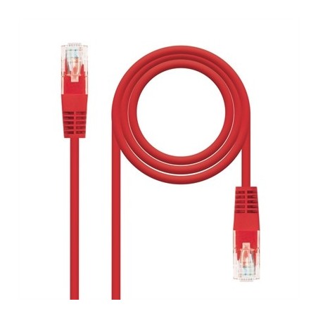 Nanocable Latiguillo Categoria 6 UTP 0.5 M Rojo