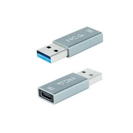 Nanocable Adaptador USB-A/M 3.1 GEN2 a USB-C/H