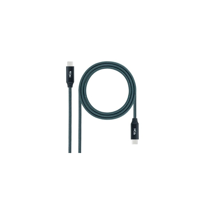 Nanocable Cable USB 3.2 Gen2x2 100W 4K USB-C 1m