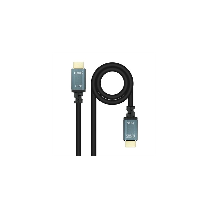 Nanocable Cable HDMI 2.1 IRIS 8K M-M 5 metros