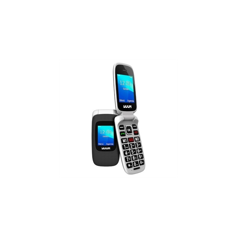 WUUM by SPC 2335T Movil Básico 2.4" FM Titanio