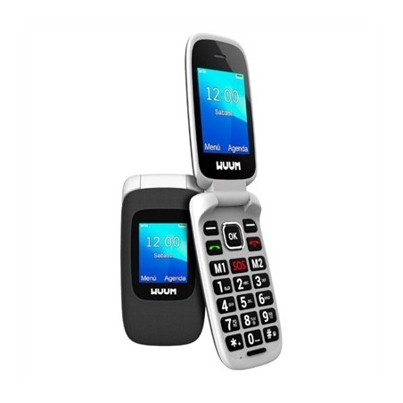 WUUM by SPC 2335T Movil Básico 2.4" FM Titanio