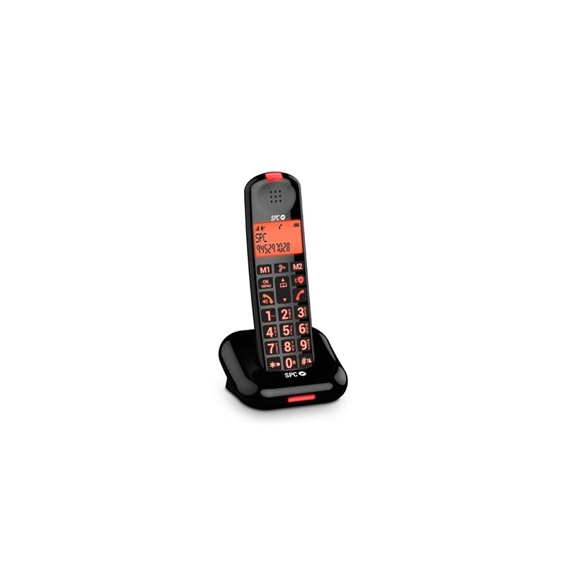 SPC 7612N Telefono Inalámbrico COMFORT KAIRO Negro