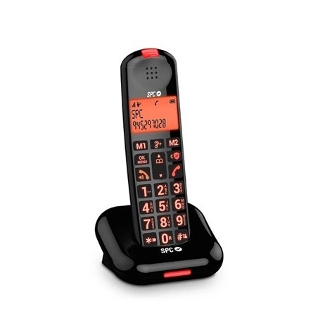 SPC 7612N Telefono Inalámbrico COMFORT KAIRO Negro