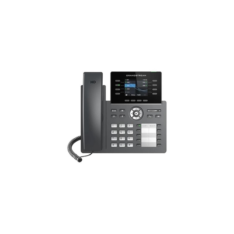 GrandStream IP Phone GRP2634 8 línea 4 SIP WiFi BT