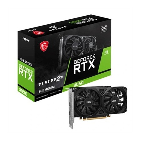 MSI VGA NVIDIA RTX 3050 VENTUS 2X E 6G OC DDR6