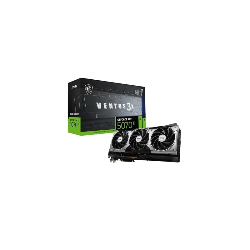 MSI VGA NVIDIA RTX 5070 Ti 16G VENTUS 3X OC DDR7