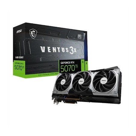MSI VGA NVIDIA RTX 5070 Ti 16G VENTUS 3X OC DDR7