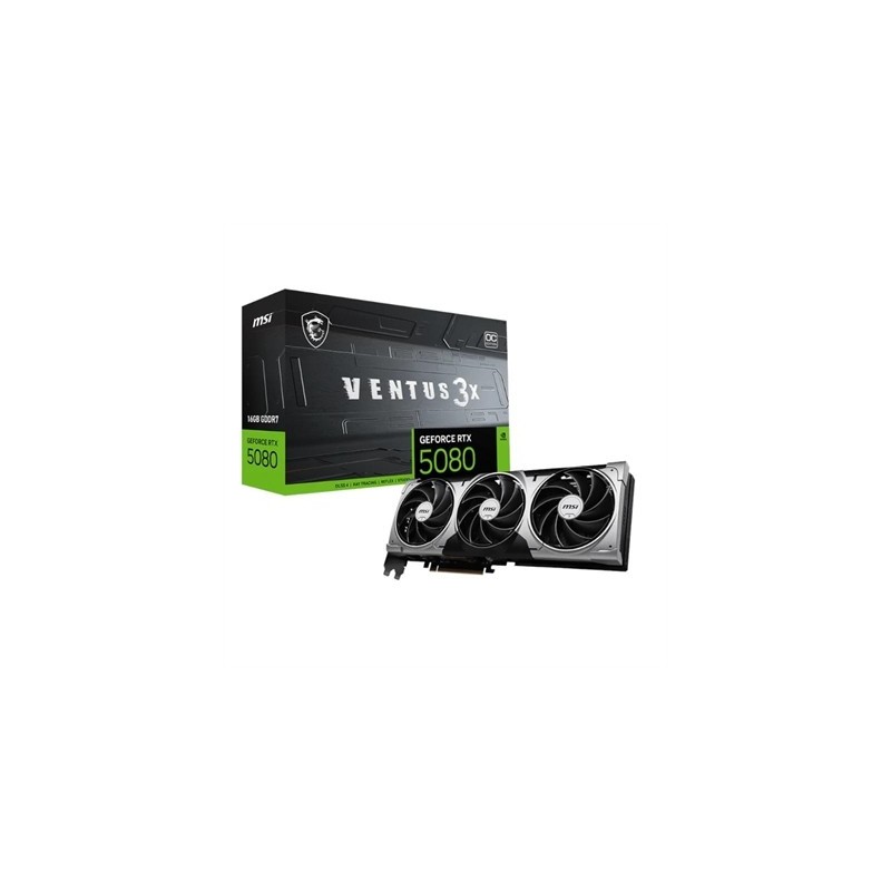 MSI VGA NVIDIA RTX 5080 16G VENTUS 3X OC DDR7