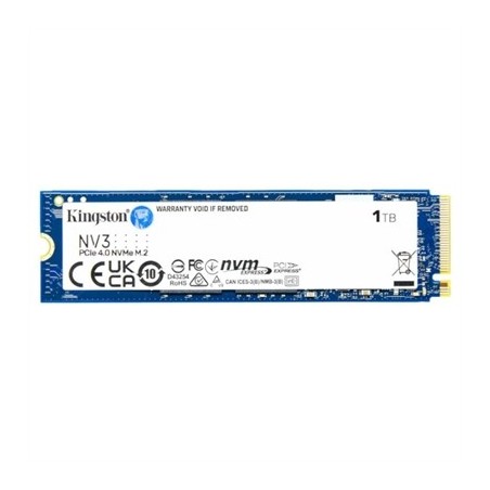 Kingston NV3 SSD 1TB PCIe NVMe Gen 4.0