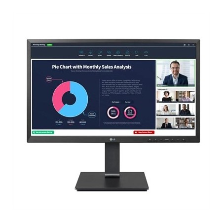 LG 24BP75CP-B Monitor 23.8" RJ45 USBc Webc AA MM