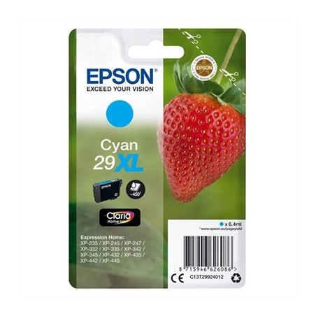 Epson Cartucho T2992XL Cyan