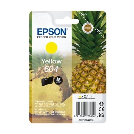 Epson Cartucho 604 Amarillo