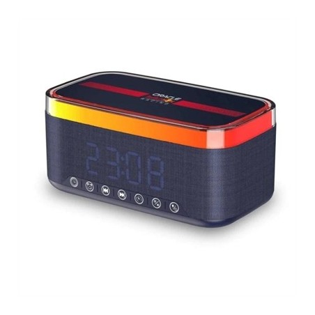 Red Bull Altavoz Radio Despertador Cargador 12W