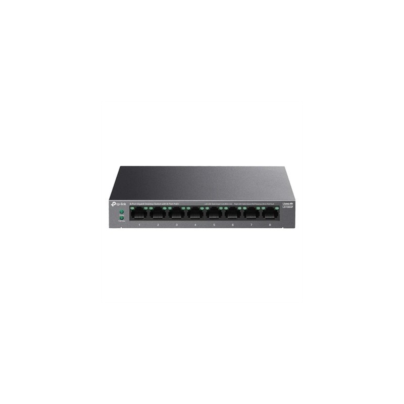 TP-Link LS108GP Switch 8xGb PoE+ 62W Desktop