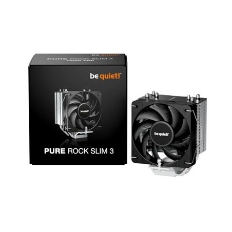 be quiet! Ventilador Pure Rock Slim 3 10 cm Plata