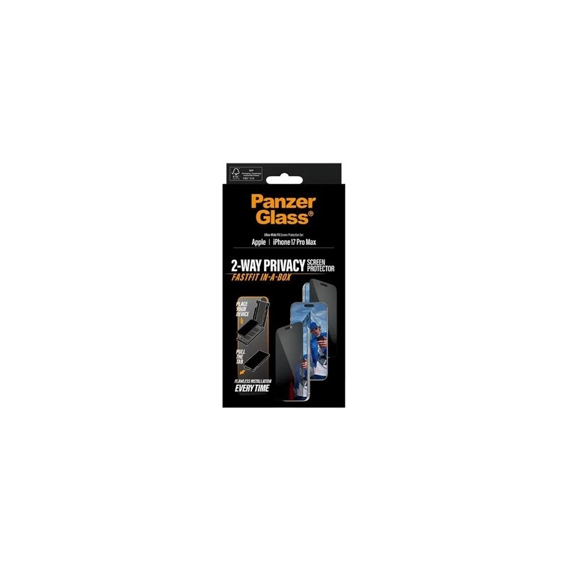 PanzerGlass Privacy Protector iPhone 17 Pro Max