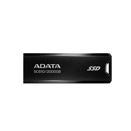 ADATA SC610 SSD Externo 2TB USB 3.2 Gen2 Negro