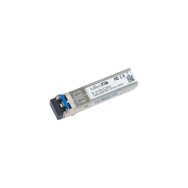 MikroTik S-31DLC20D Modulo SFP Mono Modo 20Km