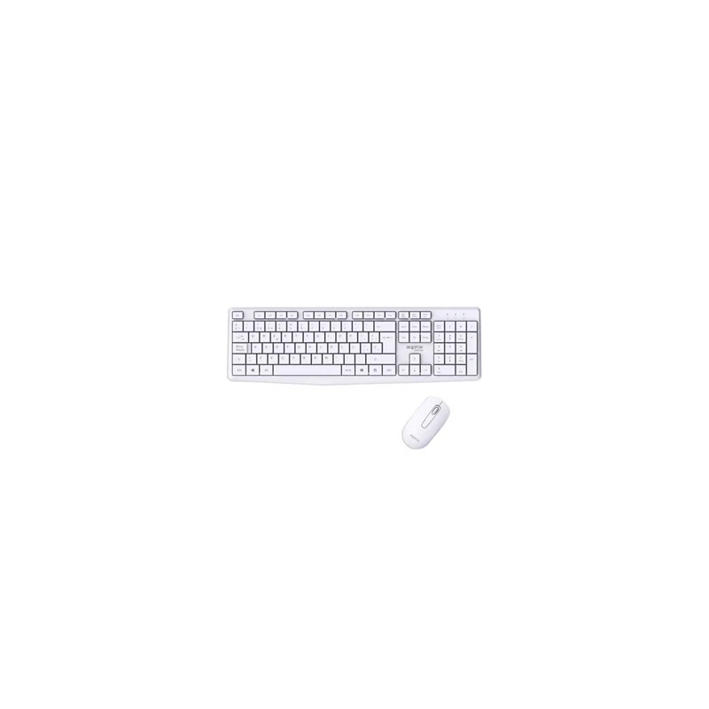APPROX Teclado+raton inalamb X420W 1000DPI Blanco