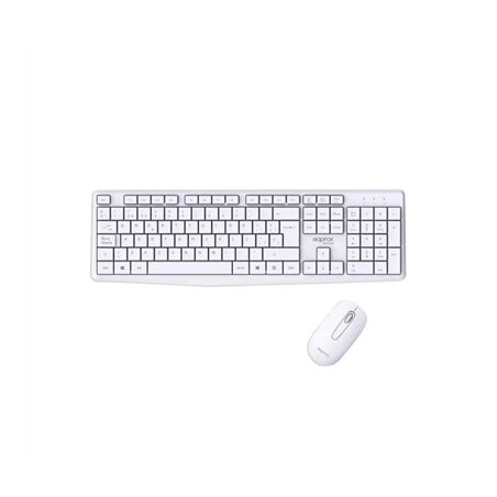APPROX Teclado+raton inalamb X420W 1000DPI Blanco