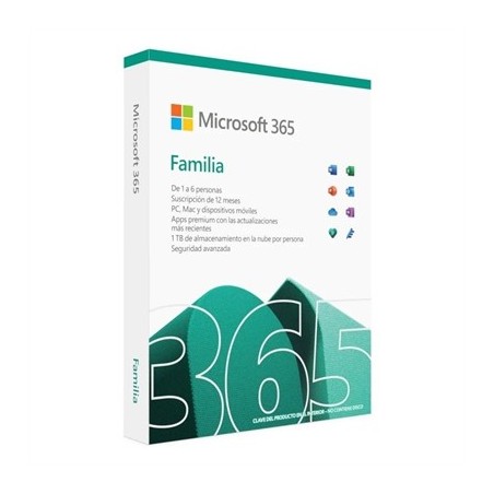 Microsoft 365 Familia Suscrip. anual  (6u