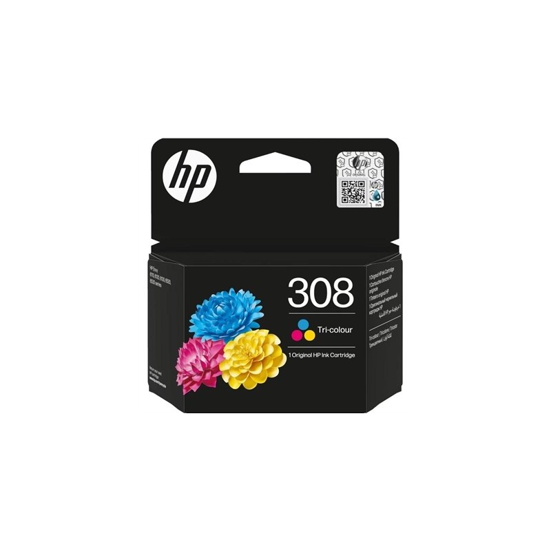 HP Cartucho 308 Tricolor