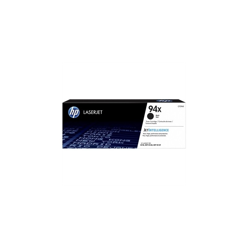 HP Tóner 94X Negro