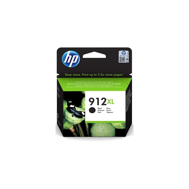 HP Cartucho 912XL Negro