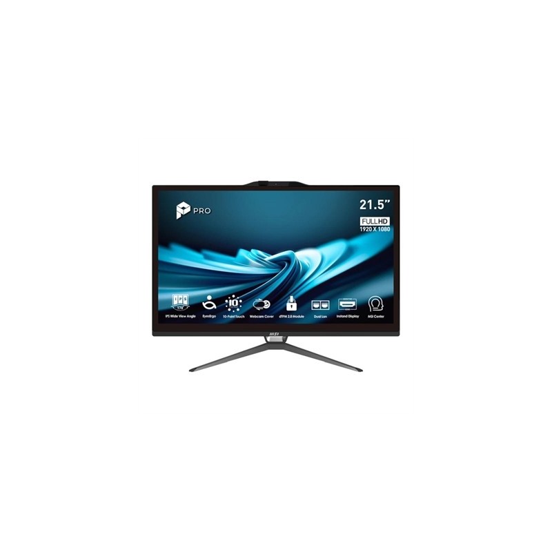 MSI Pro AP222T-449ES i5-14400 8 256 W11P 22" tac.N