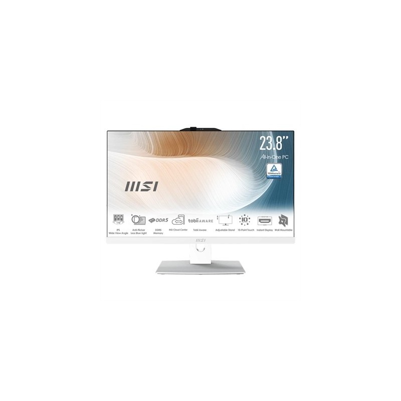 MSI AM242P-2089XEU C5-120U 16GB 512 DOS 24" Blanco