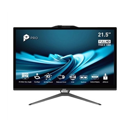 MSI Pro AP222T-495EU i3-14100 8 256 W11H 22" tac.N