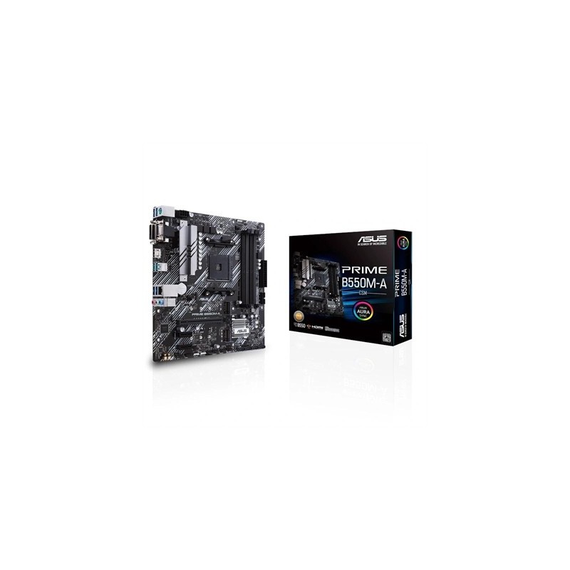 ASUS Placa Base PRIME B550M-A/CSM  mATX AM4