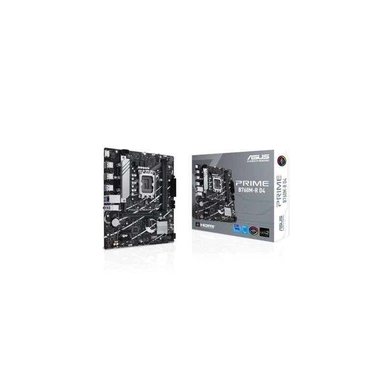 ASUS Placa Base PRIME B760M-R D4 mATX 1700