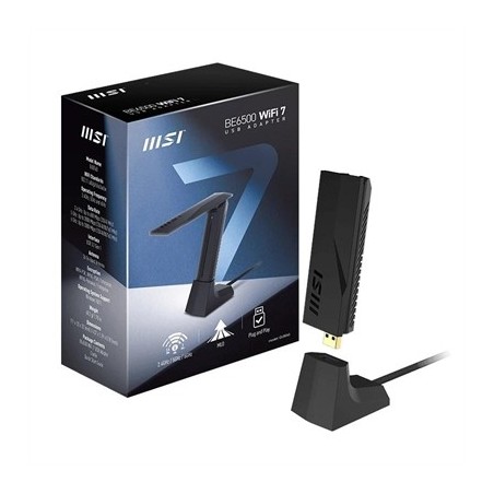 MSI GUBE65 BE6500 WiFi7 USB Adapter