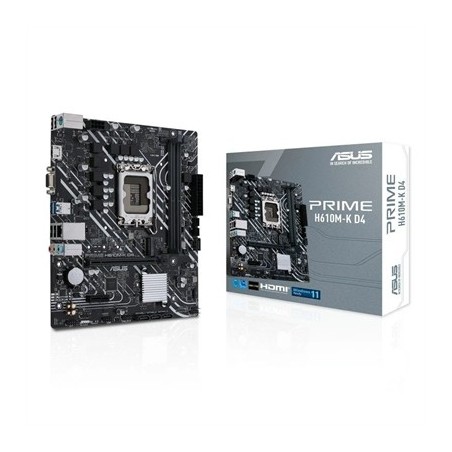 ASUS Placa Base PRIME H610M-K D4  mATX LGA1700