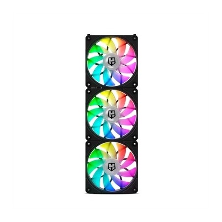 NOX HUMMER EASYLINK | ARGB FANS KIT NEGROS