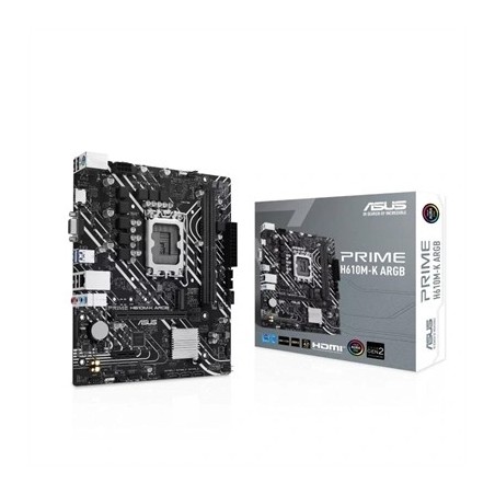 ASUS Placa Base PRIME H610M-K DDR5 ARGB mATX 1700