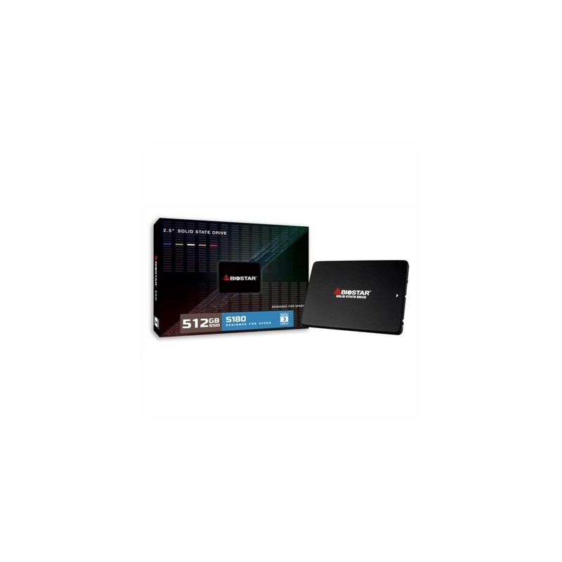 Biostar SSD S180 512Gb 2.5" SATA3 6Gb/s 512Mbs
