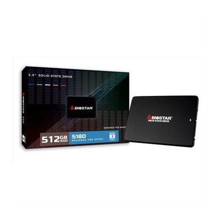 Biostar SSD S180 512Gb 2.5" SATA3 6Gb/s 512Mbs