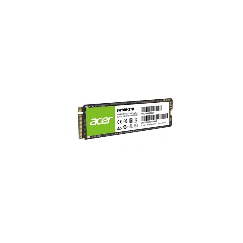 ACER SSD FA100 512Gb PCIe Gen3 M.2