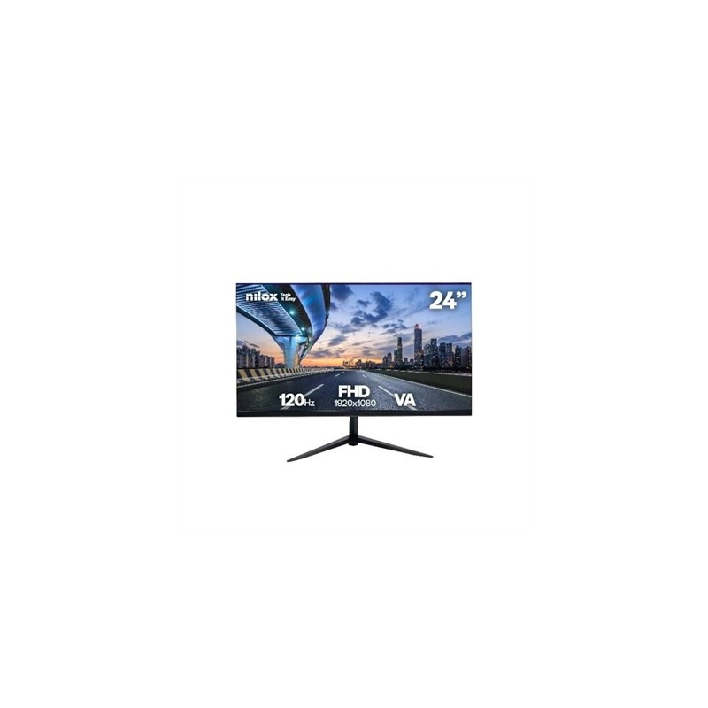 NILOX NXM24FHD1205 Monitor 24" VA 120 HZ VGA HDMI