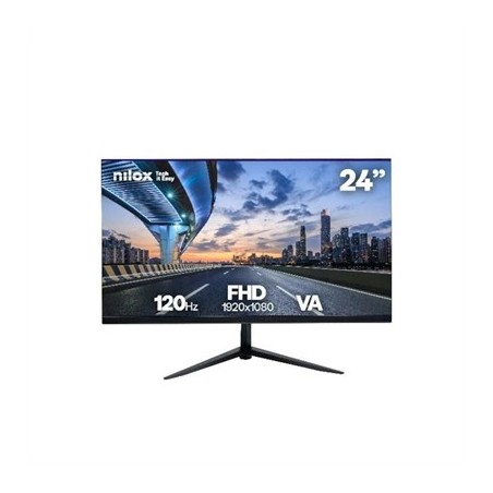 NILOX NXM24FHD1205 Monitor 24" VA 120 HZ VGA HDMI