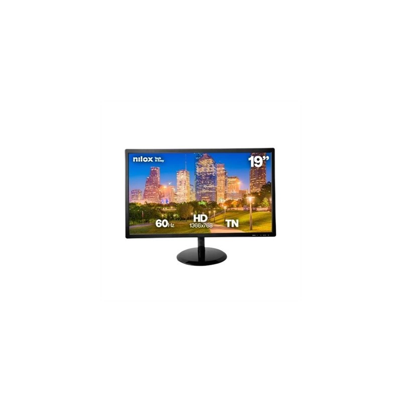 Nilox NXM19FHD22 Monitor 19" 60Hz VGA HDMI