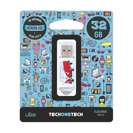 TECH ONE TECH Camper Van-Van 32 Gb USB 2.0